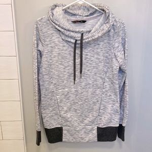 Stoic cowl neck hooded sweatshirt